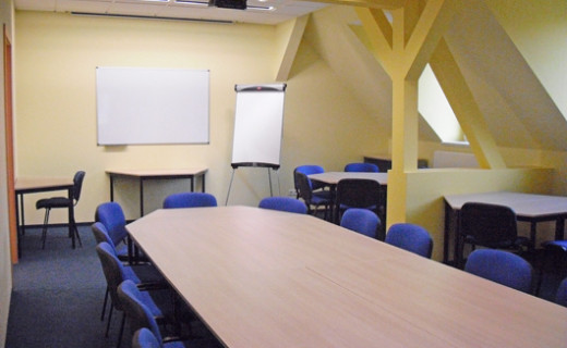 Großer Seminarraum 3 der Kontakt- und Informationsstelle für Selbsthilfe Spremberg (KiSS)